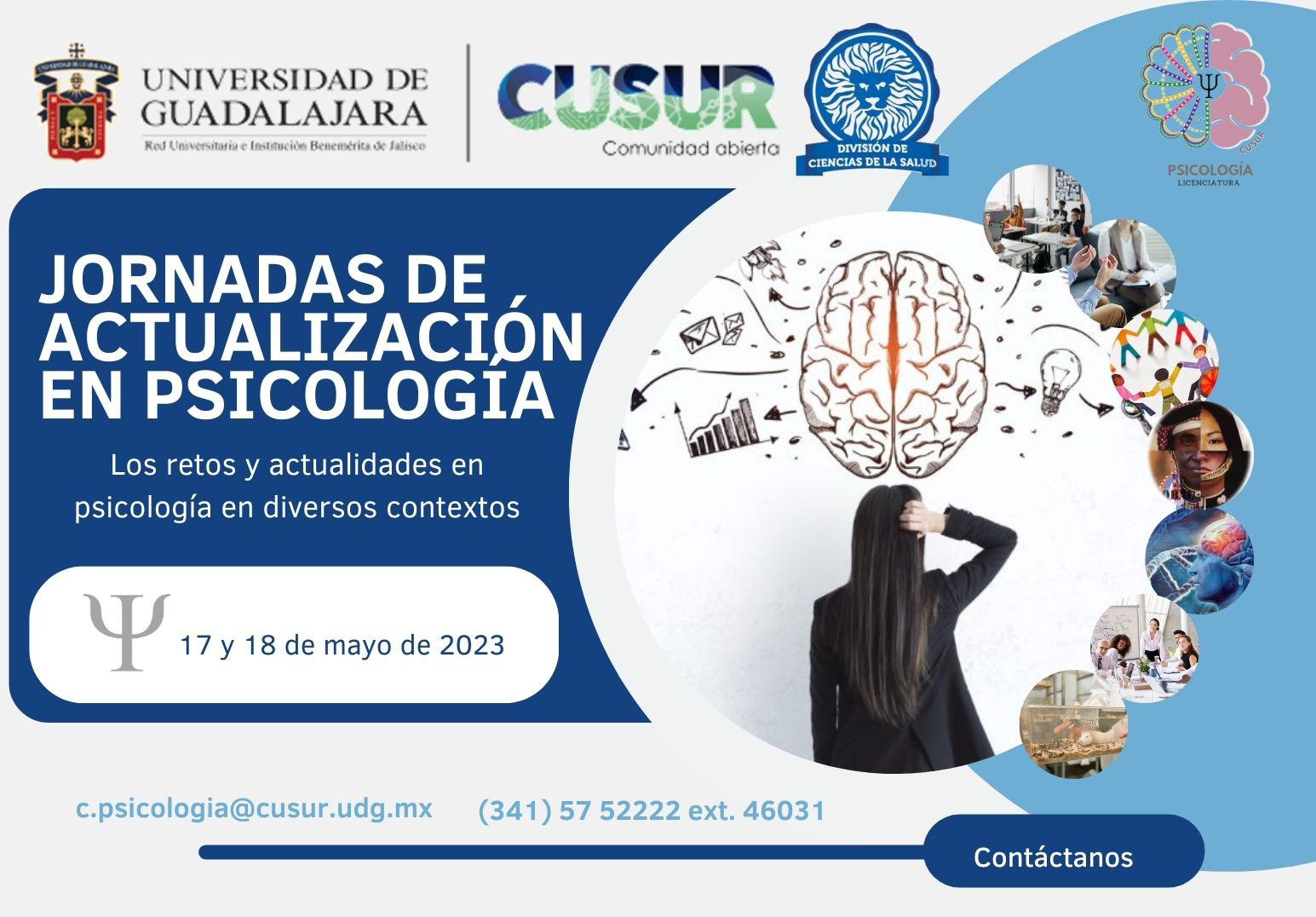 Jornadas Actualización Psicología Centro Universitario Del Sur